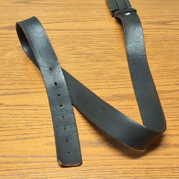 Adidas Black Leather Belt With Buckle - Picture 7 of 7